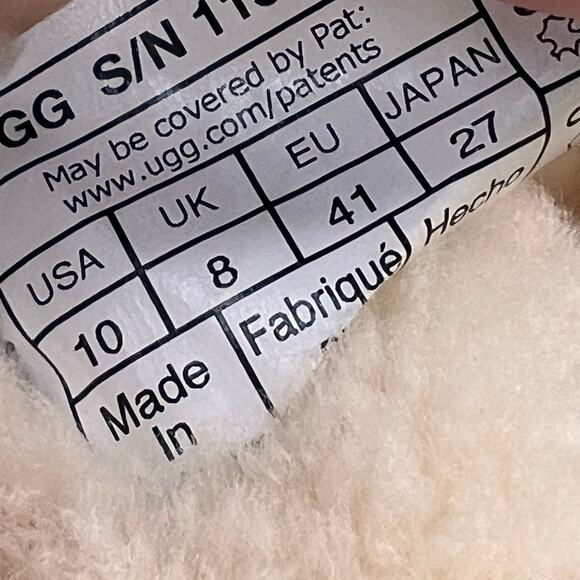 UGG Classic Mini New Heights Platform Suede Boots Chestnut Women's 10 Tried On - Picture 9 of 11